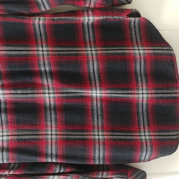 Madewell Red & Black Plaid Flannel - Picture 12 of 17